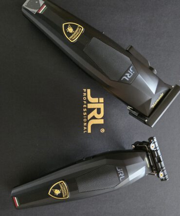 JRL x Lamborghini Diamante Clipper & Trimmer Combo Kit - Schwarz NEU!! + 1 Packung 100 Stück MY-BLADES SILVER KLINGEN