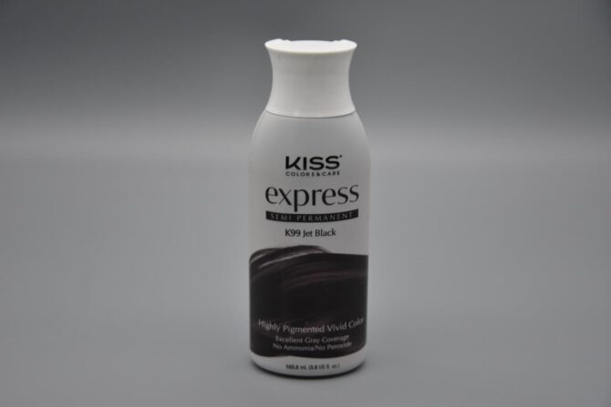 Kiss Express Color Semi Permanent Jet Black 103,5ml