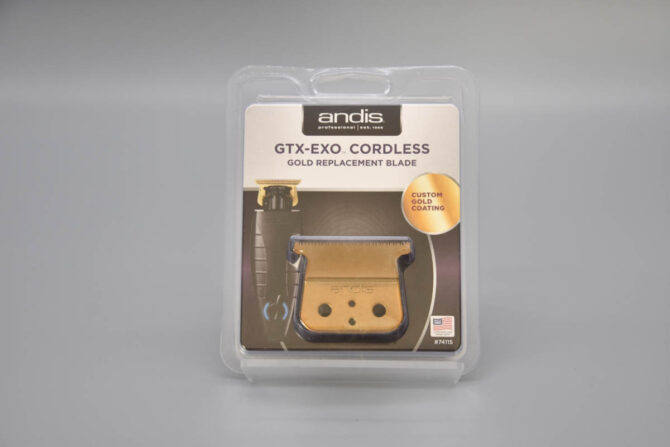 ANDIS GTX-EXO CORDLESS GOLD REPLACEMENT BLADE SHALLOW TOOTH # 74115