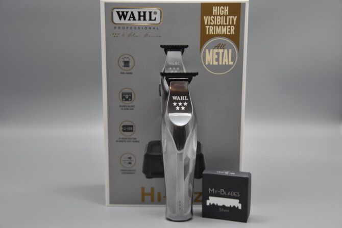 Wahl HI-VIZ Trimmer + 100 halbe Klingen von MY-BLADES for free