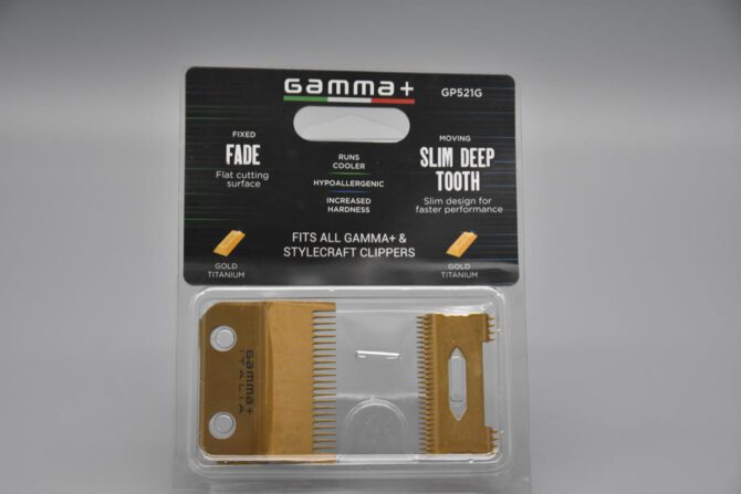 Gamma + Gold Titanium Fade Clipper Schneidesatz NEW US Version