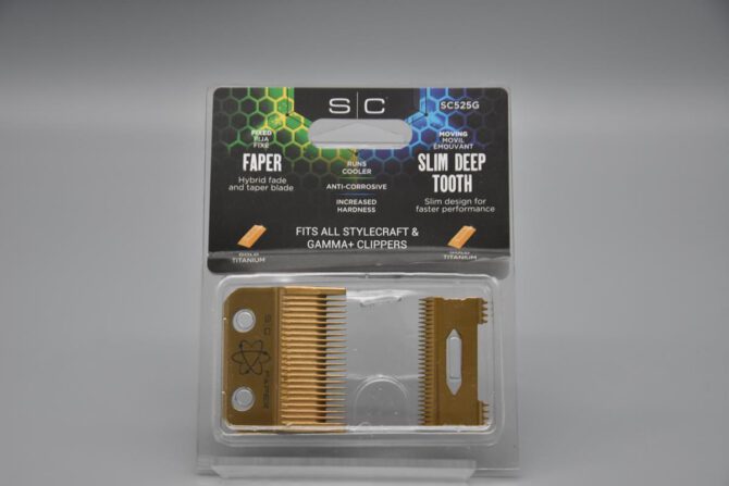 Style Craft Gold Titanium Faper Clipper Schneidesatz NEW US Version