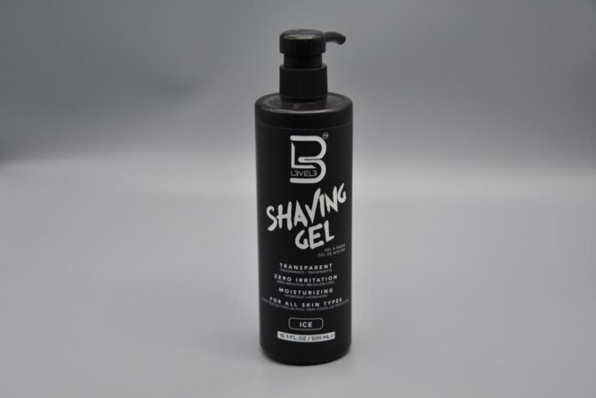 L3VEL3 Shaving Gel Transparent ICE 500ml