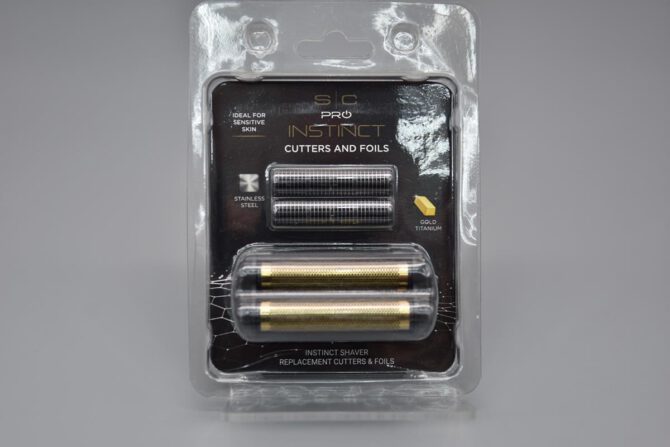 Stylecraft Instinct Metal Shaver schwarz Scherfolie mit Lamellenmesser