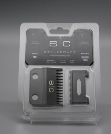 Style Craft Black Diamond Fade Clipper Schneidesatz (Ober- und Untermesser)