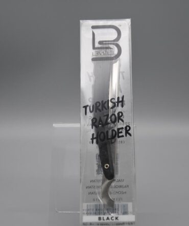 L3VEL3 Turkish Razor Black Rasiermesserhalter klassisch Turkish-Style