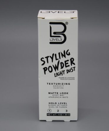 L3VEL3 Styling Powder Light Dust 30 g Texturierendes Haarpuder für Volumen mit mattem Finish, Halt 1