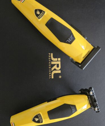 JRL x Lamborghini Diamante Clipper & Trimmer Combo Kit - gelb NEU!! + 1 Packung 100 Stück MY-BLADES SILVER KLINGEN