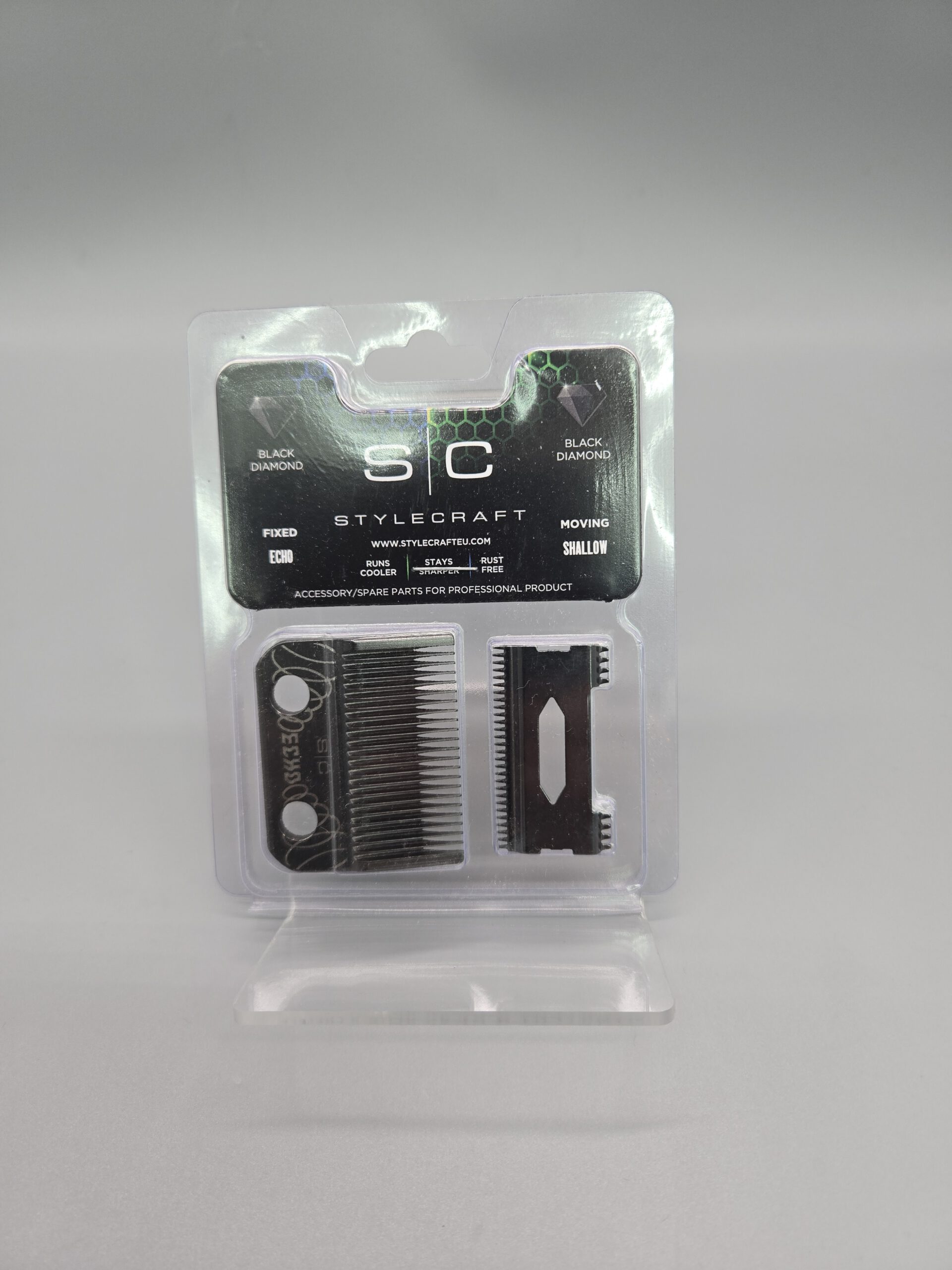 Stylecraft Echo DLC Fixed Blade + Shallow DLC Moving Blade Schneidsatz Set mit hörbarem Crunch Sound